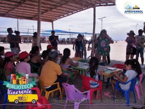Biblioteca Itinerante visita Playa El Dorado 2da fecha