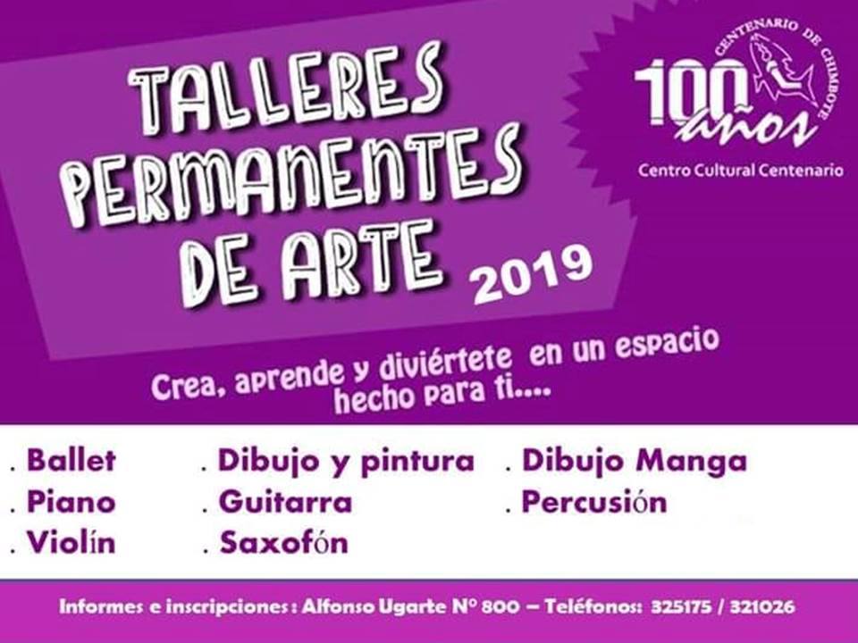 Talleres Permanentes 2019