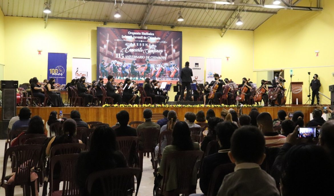 Orquesta Sinfónica Infantil y Juvenil rendirá homenaje a Chimbote por el 116 Aniversario